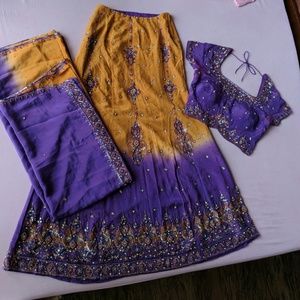 Indian South Asian Lehenga Choli